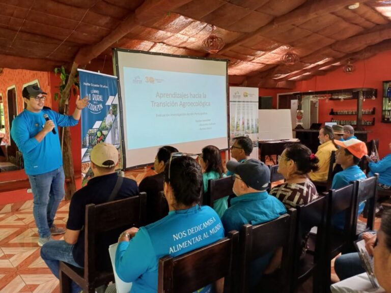 Un encuentro para construir sistemas alimentarios sostenibles en Galápagos