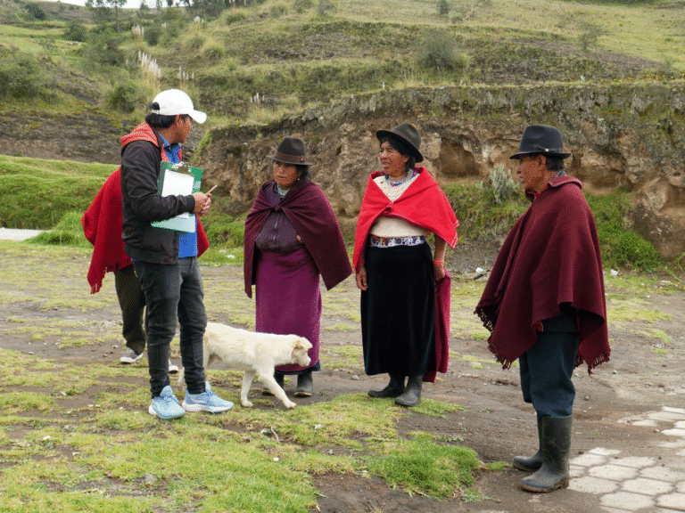 Productores de Colta refuerzan sus bionegocios con acompañamiento técnico