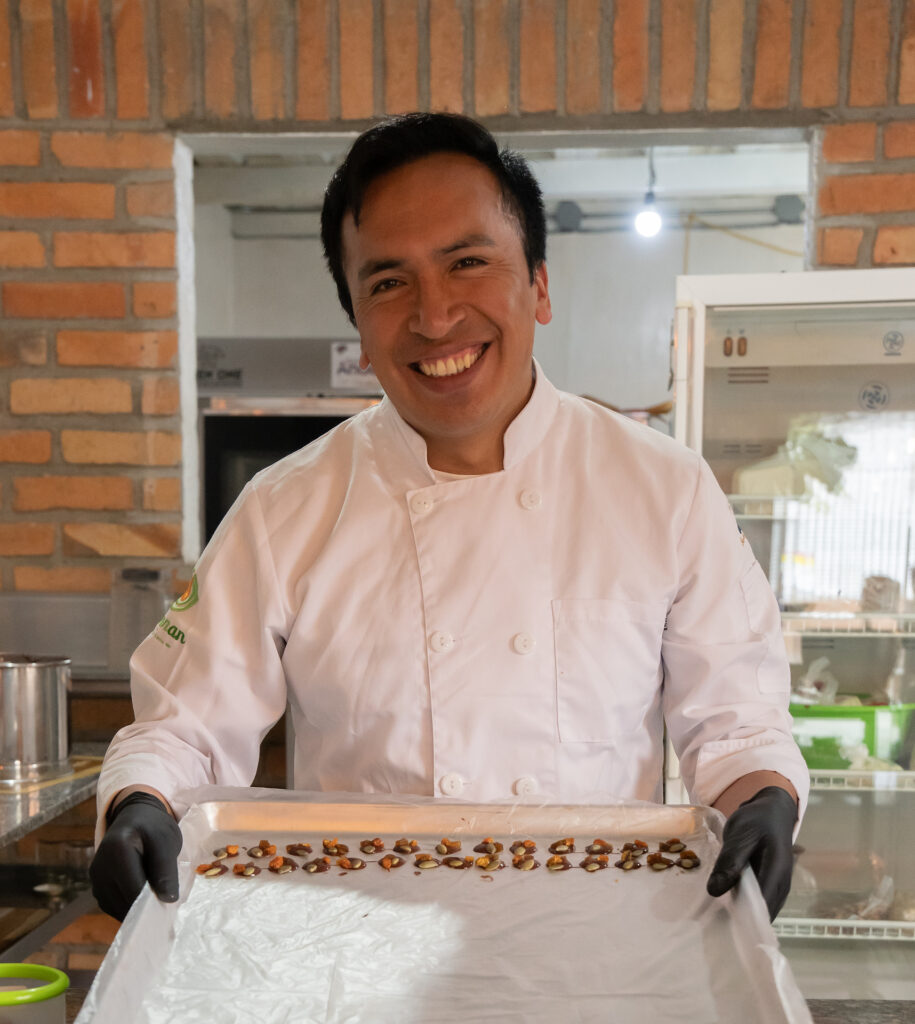 Emprendedor de Hannan en su panadería