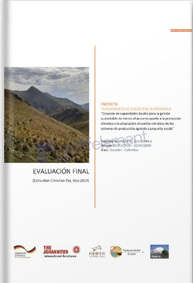 Fundamento de subsistencia Páramo II